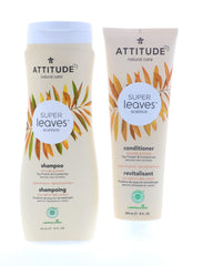 Shower scene featuring the ATTITUDE bundle with orange-cardamom aroma notes.