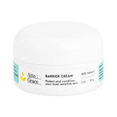 ATTN : GRACE Barrier Cream jar showing coconut oil for nourished skin and protection.