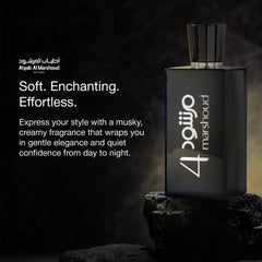 ATYAB AL MARSHOUD Marshoud 4 Black bottle closed shows premium packaging