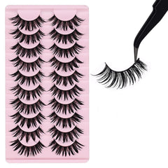 AUGENLI manga lashes mimic natural 3D clusters for seamless salon-like results.