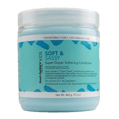 Aunt Jackie's Baby Curls Custard jar defining curls with lightweight hold
