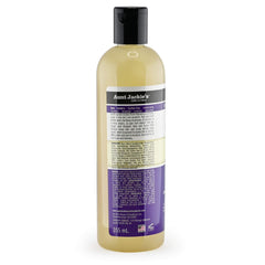 Aunt Jackie's Power Wash bottle tilted, ready to cleanse and hydrate hair.