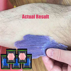 Auperwel facial waxing with gentle pearl beads for smooth skin