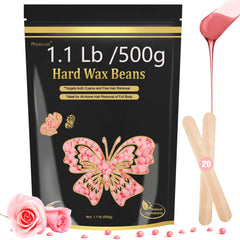 The Auperwel wax beads 1.1lb bag ready for at-home waxing