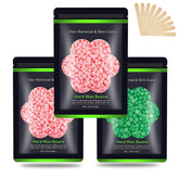 Auperwel 10.5oz wax beads kit for sensitive skin, gentle and effective at home.