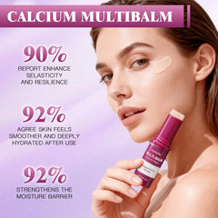 Auriela Calcium Volume Multi Balm stick for targeted facial nourishment.