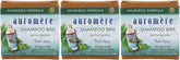 Auromere shampoo bar in eco-packaging for zero-waste routines.