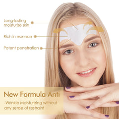 AUSLKA forehead patches with soft fabric for comfortable wear.
