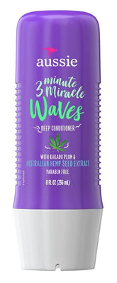 Aussie 3 Minute Miracle Waves bottle for quick wave conditioning.