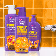 Aussie Kids Curly Hair Bundle box – complete routine for kids