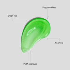 Australian Gold gel featuring green tea extract for antioxidant calm.