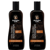 Australian Gold Rapid Tanning Intensifier bottle front highlights premium formula for deeper color