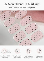AutyaMee prep pads, nail file, and wooden stick for easy application