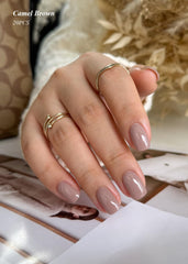 AutyaMee semi-cured nail strips show 60% cure for quick, durable finish