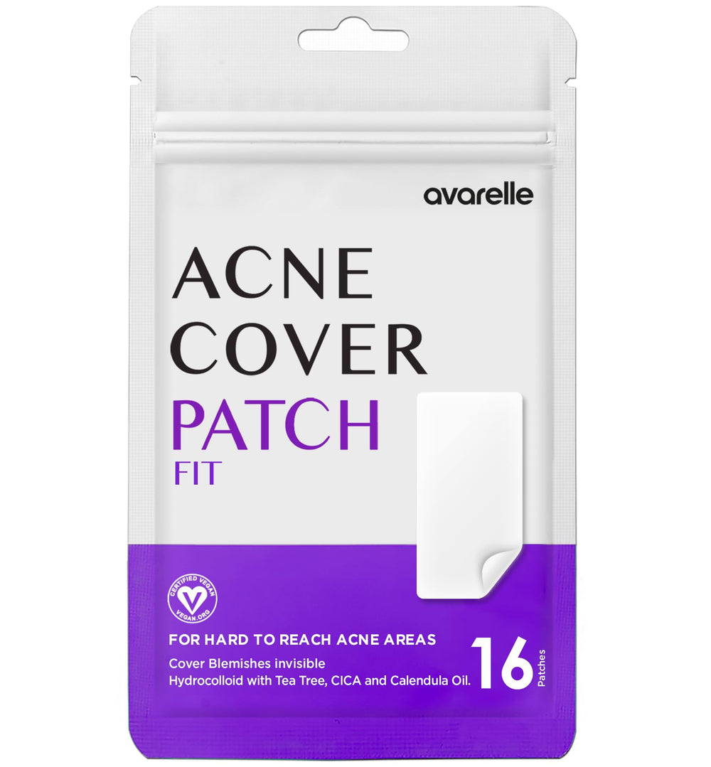 AVARELLE Acne Patch on the face for discreet, effective coverage