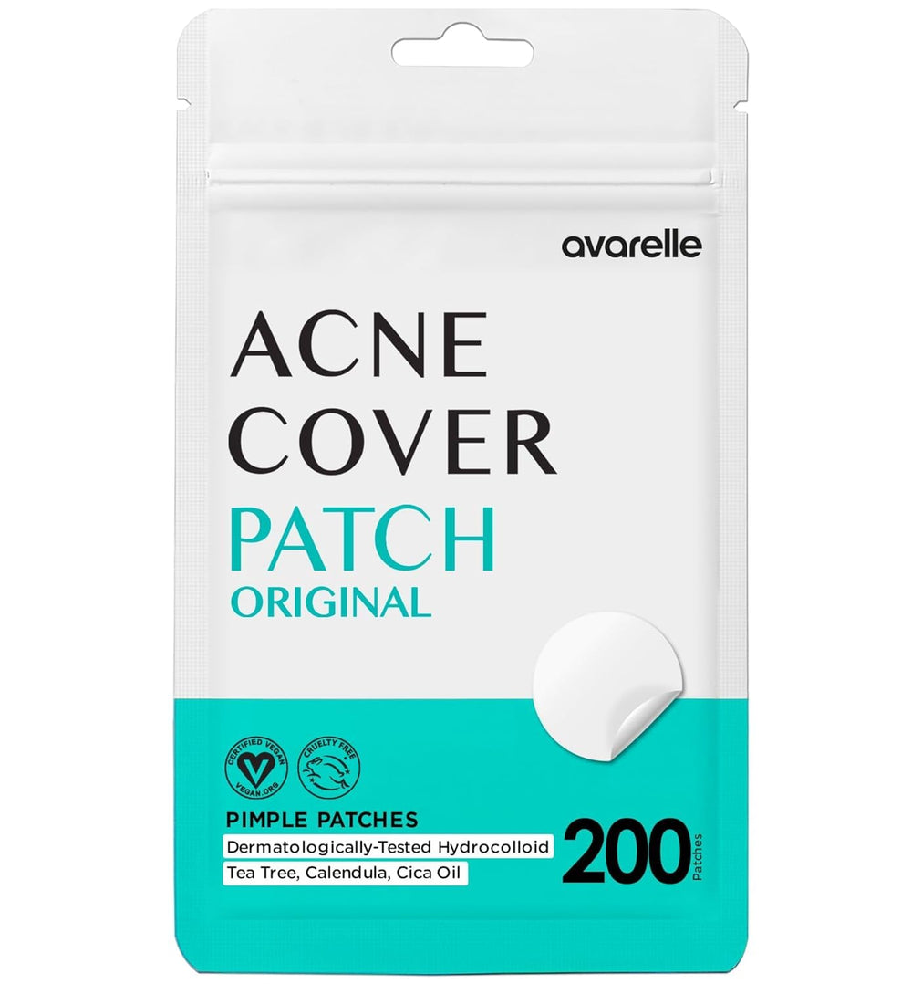 AVARELLE acne patch provides discreet transparent coverage for blemishes