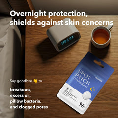 AVARELLE travel pouch patches ready for on-the-go acne care