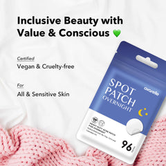 AVARELLE patches for all skin tones blend invisibly on the face