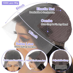 Aveiyce 1B/27 balayage color wig for versatile, skin-tone friendly looks