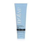 Avjou Researche Signature Shampoo bottle close-up highlighting hydration-rich formula for smooth, shiny hair.