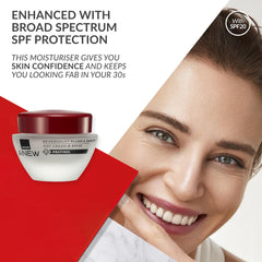 Applying cream on skin shows gentle, non-greasy application on the face