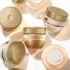 AVON Anew Ultimate Firm and Supple Day Cream SPF20 jar texture close-up hints at creamy feel