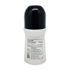 Sample of AVON Black Suede deodorant in use with smooth glide.