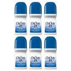 AVON On Duty 24 Hour Sport roll-on bottle showing all-day protection