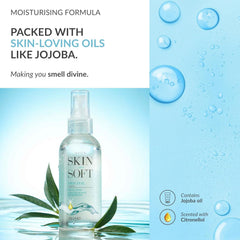 Three-pack AVON Skin So Soft Original Dry Oil packaging for travel and home use.