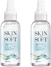 AVON Skin So Soft Original Dry Oil Spray bottle showing lightweight hydration