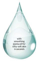 After-shower application of AVON Skin So Soft for silky, moisturized skin.