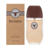 AVON Wild Country bottle close-up highlighting rugged fragrance for daily confidence.