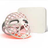 Avorla LED face mask front view for at-home light therapy sessions
