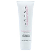 Avyna leave-in reconstructing bottle showing deep hydration potential.