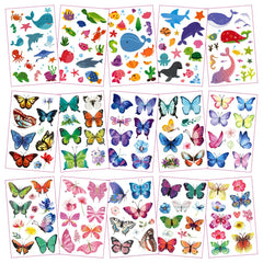 AWINMAY cars-trucks tattoos for kids, great for race day costumes and school events.