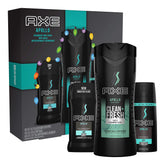AXE Apollo Gift Set with body spray for all-day freshness.
