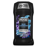 AXE Blue Lavender antiperspirant stick keeps you fresh all day.