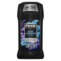 AXE Blue Lavender antiperspirant stick keeps you fresh all day.