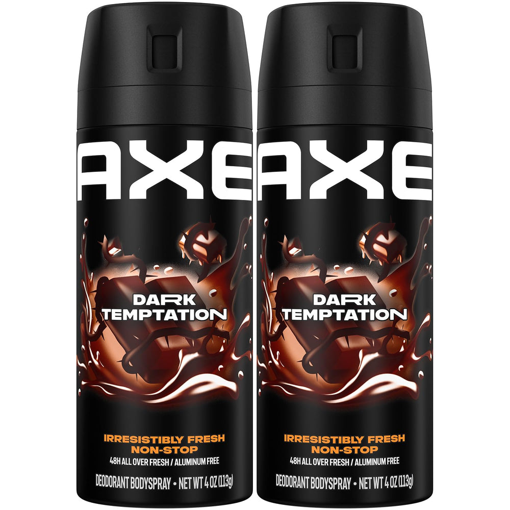 AXE Dark Temptation 2-pack front view for daily use.