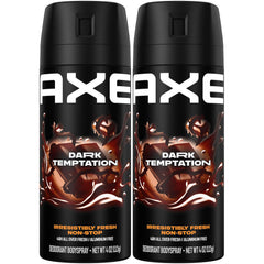 AXE Dark Temptation 2-pack front view for daily use.