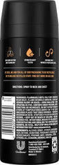 AXE Dark Temptation cap twist enables easy one-spray application.