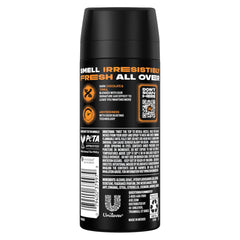 AXE Dark Temptation spray mist with easy application