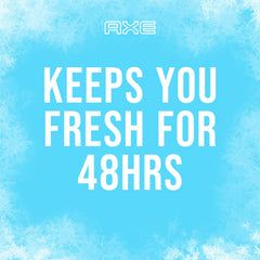 Lemon and mint visuals emphasize refreshing scent profile of AXE Ice Chill