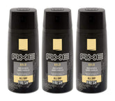 AXE Gold Oud Wood and Fresh Vanilla deodorant box showing dual-action odor protection