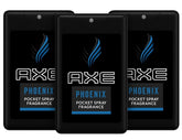 AXE Phoenix pocket spray front view for on-the-go freshness.