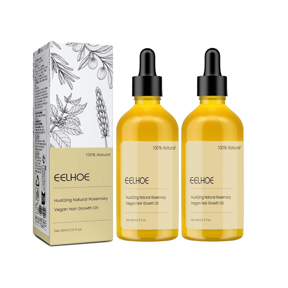 Axnzp Eelhoe rosemary oil bottle for scalp nourishment and shine.