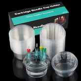 AYDZWJM tattoo cartridge cup holder box keeps 40 trays organized for busy studios.