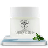 AYUR MEDIC Enhancing Cream bottle close-up highlighting hydrating formula for dry skin