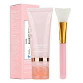 Ayzololo Collagen Night Wrapping Mask application on skin for deep overnight hydration.