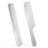 Azefnuhk K1 stainless steel fine-tooth comb for precise detangling and sectioning